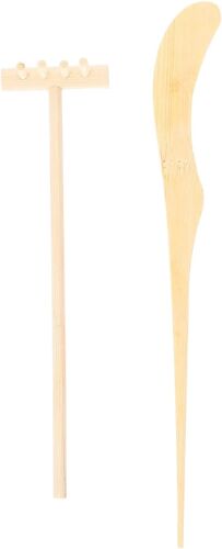 Ulteronixshop-Mini Râteaux De Jardin Zen en Bois Râteau Jardin Zen Miniature Accessoires De Jardin Zen pour La Maison, Le Bureau, Le Jardin