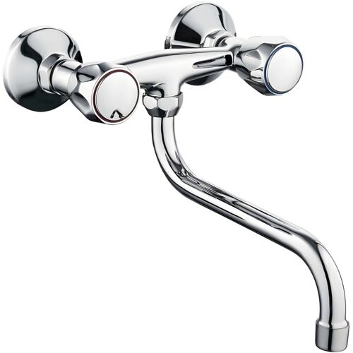 Subzonal-Rubinetto Per Lavello Cucina Down Canna Ad S
