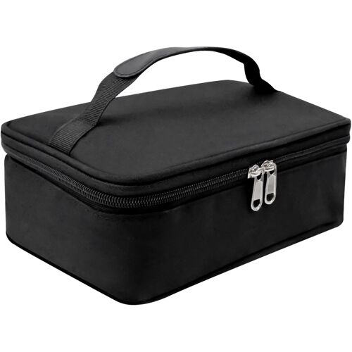 Ulteronixshop-Zatixbu Sac Isotherme Repas 4L, Portable Sac Lunch Bag avec Poignée, Facile à Nettoyer pour Pique-Nique Travail Bureau, Noir