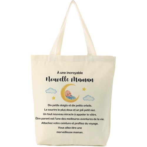 Ulteronixshop-Cadeau Future Maman Cadeau Jeune Maman Grande Capacité Sac Fourre Tout Bag Cadeau Femme Enceinte Cadeaux Pour Future MèRe Grossesse Cadeaux Anniversaire NoëL De Mari Meilleure Amie Pour