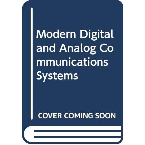 Modern Digital And Analog Communications Systems