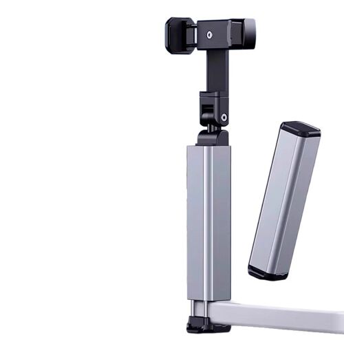 Support de téléphone à pince réglable en hauteur pour lit et bureau accessoire mains libres rotatif à 360°