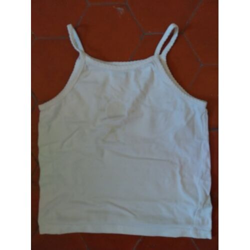 Caraco Jersey Coton Blanc Okaïdi