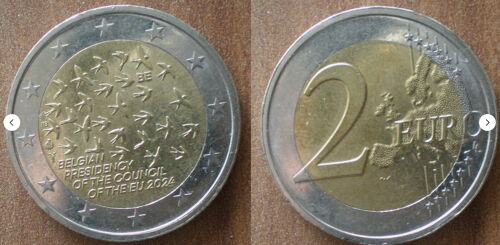 Belgique 2 Euro 2024 Presidence Du Conseil Europeen Euros