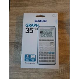 Casio Calculatrice Graph 35+EII Neuve