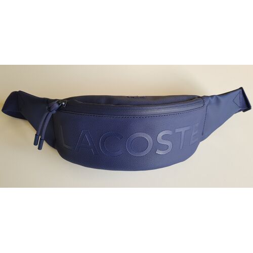 Sac Banane Zippé Bleu Marine Lacoste