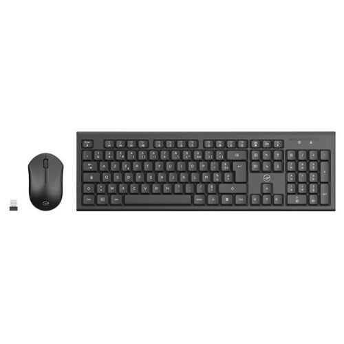 Mobility Lab - Ensemble clavier et souris - sans fil - 2.4 GHz - AZERTY - Français - noir - boîte cadeau
