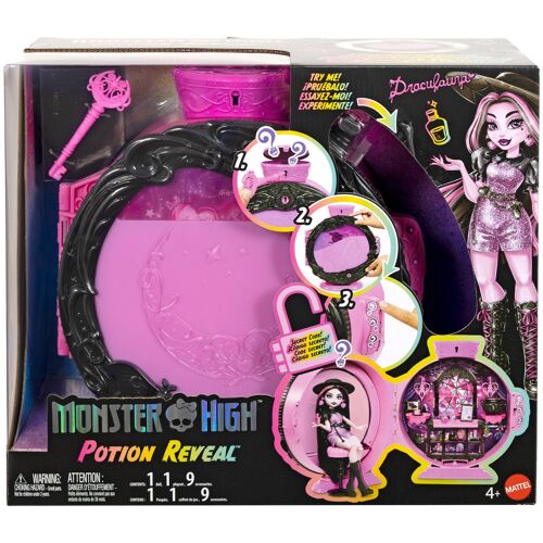 Monster High Monster High-Coffret Potion de Révélation avec poupée Draculaura