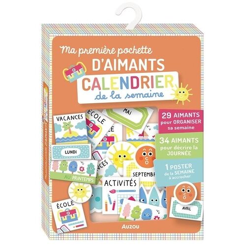 Ma Première Pochette D'aimants Calendrier De La Semaine