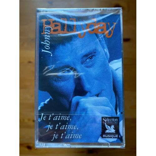 Johnny Hallyday ""Je T'aime, Je T'aime, Je T'aime"" - Cassette Audio