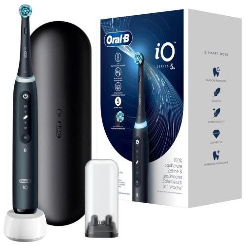 Oral-B Io Series 5 Adulte Brosse À Dents Vibrante Noir