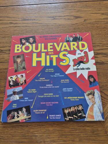 14 Titres Originaux Enchaînés Boulevard Des Hits Avec Nrj Vinyles 33 Tours