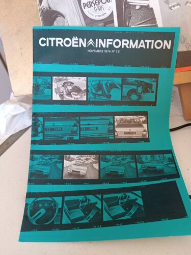 Citroën Information N°731 11/1974 Cx 2000