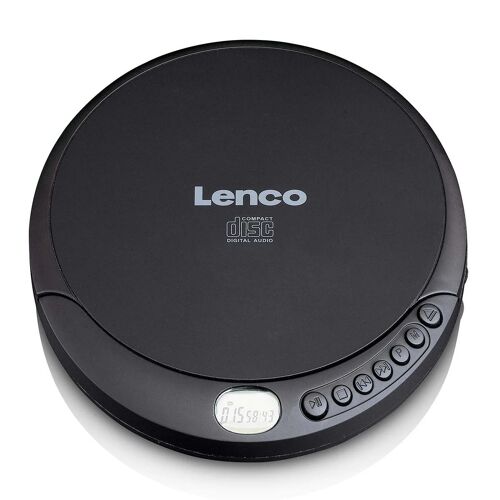 Lenco CD-010 Lecteur de CD Noir Lecteur CD portable