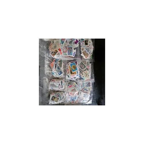 Lot De 1000 Timbres Francais Oblitèrés