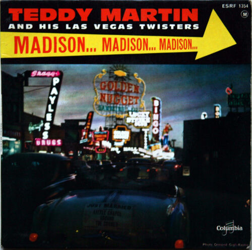 45t Vinyle 7' Teddy Martin Madison