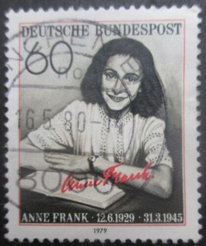 Allemagne N°857 Anne Frank Oblitéré