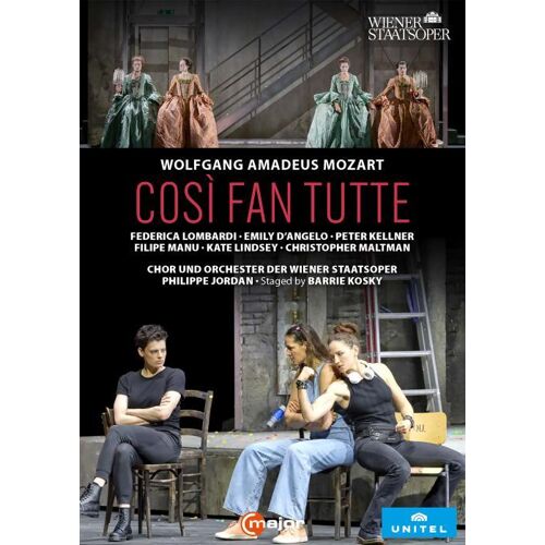 Mozart : Cosi Fan Tutte. Lombardi, D'angelo, Kellner, Manu, Lindsey, Maltman, Jordan, Kosky.