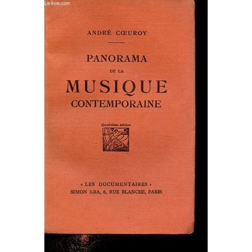 Panorama De La Musique Contemporaine - Collection Les Documentaires.