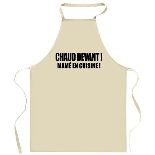 Planetee Tablier Mamé En Cuisine | Cadeau Original Prénom Pour Cuisinière | Vêtement Blouse Protection Pour Cuisine