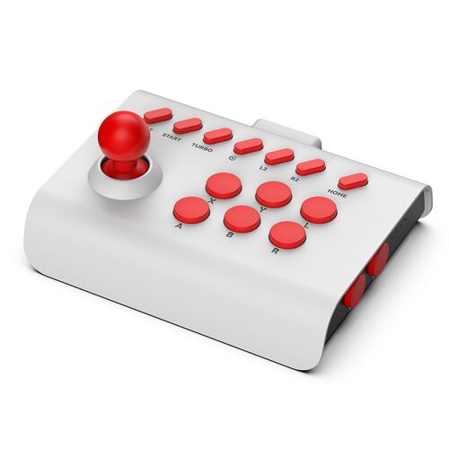 Stick de Combat Arcade Mini pour PlayStation 4, PS5 et PC ¿ Manche à air USB