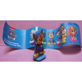 Figurine Mon Désir - Paw Patrol / Pat Patrouille - Chase - Nickelodeon - (Style Kinder)