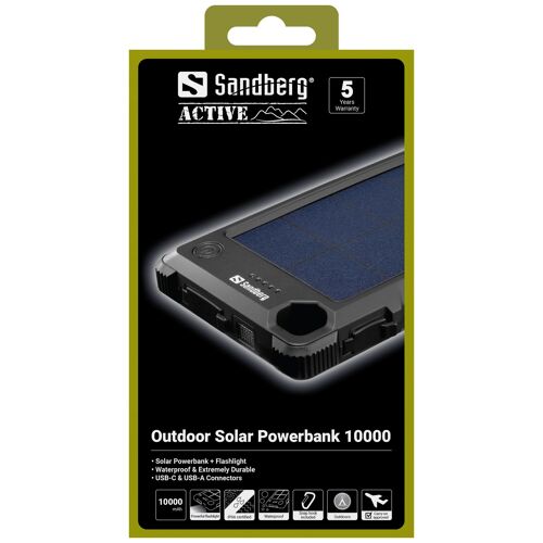 Sandberg Outdoor Solar Powerbank 10000