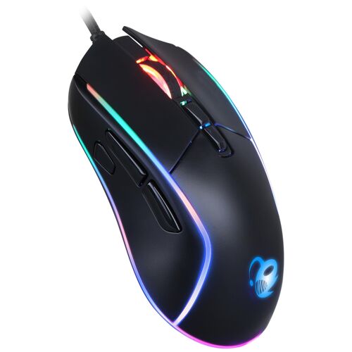 Deep Gaming DeepDarth souris Droitier USB Type-A Optique 6400 DPI