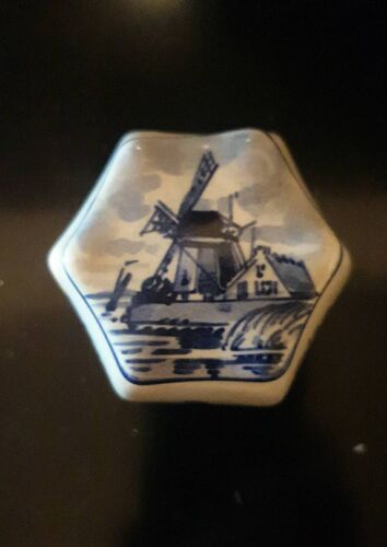 Vintage : Boîte En Porcelaine