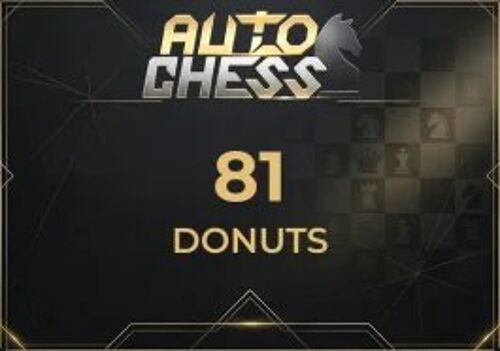 Auto Chess - 81 Donuts Direct Top-Up - GLOBAL