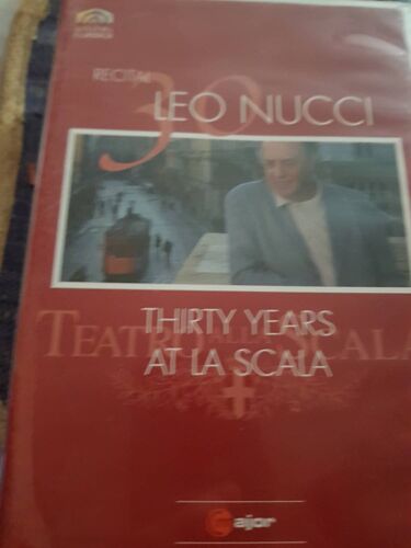 Rare Dvd Récital Leo Nucci 30 Ans À La Scala