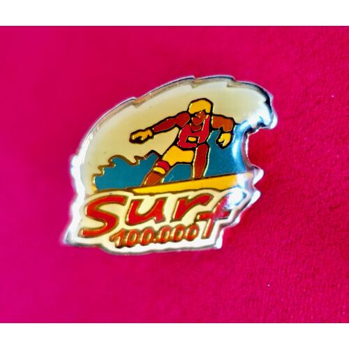 Pins Surf, Sport. 100.000. Pins Planche Surf.
