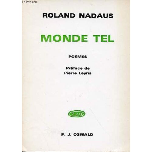 Monde Tel - Poèmes.