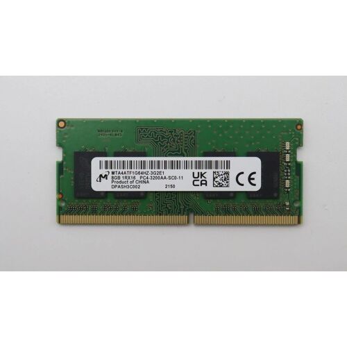 Lenovo SODIMM,8 Go, DDR4, 3200 ,Micron, Mémoire vive