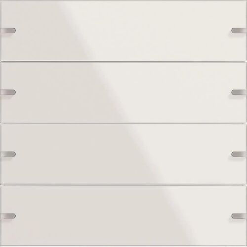 Gira 502412 4f Tastsens.4 TS4 G Blanc Ensemble de bascules, Bouton + interrupteur, Blanc