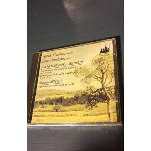 Mendelssohn - Britten. Natalia Gutman, Elisso Virssaladze. Sonate Pour Violoncelle Et Piano