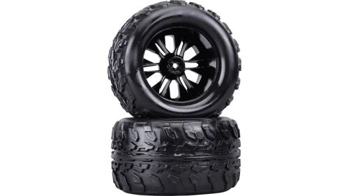 Reely 1:10 Monstertruck Kompletträder Schwarz 2 St. (RE-6747333)