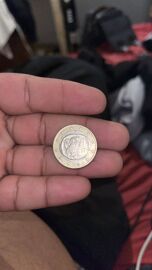 Pièce 1€ Eypo 2002 Avec S Au Centre D¿Une Étoile .