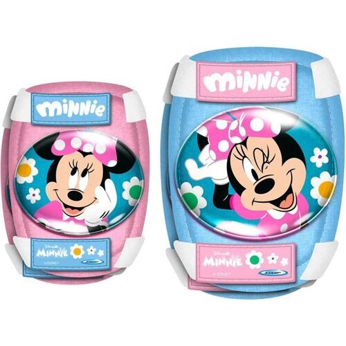 Genouillères Et Coudières Disney Minnie Rose Taille Unique