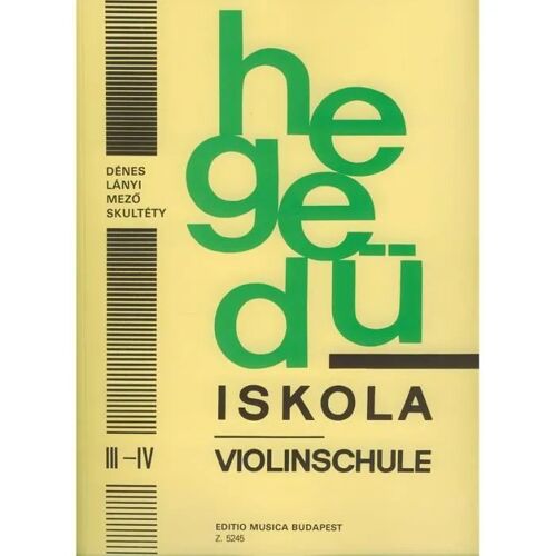 Violinschule Iii-Iv / Recueil