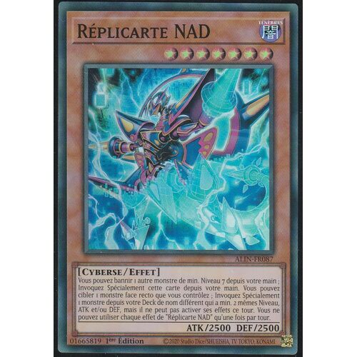 Carte Yu-Gi-Oh - Réplicarte Nad - Alin-Fr087
