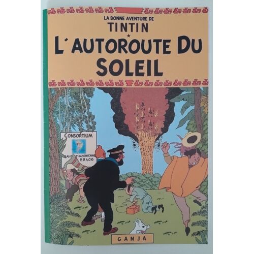 Pastiche Tintin - L'Autoroute Du Soleil