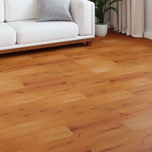 vidaXL Revêtement de sol en laminate 5 pcs Beige sable