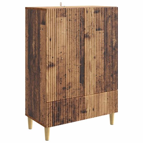 vidaXL Buffet Bois ancien 66 x 34,5 x 95 cm Bois d'ingénierie