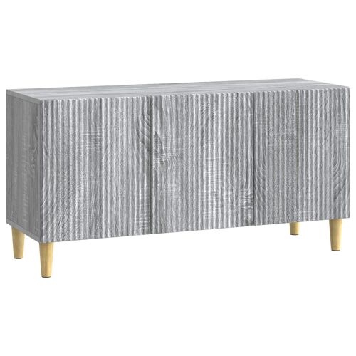 vidaXL Meuble TV Sonoma gris 99 x 34,5 x 50 cm Bois d'ingénierie