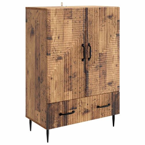 vidaXL Buffet Bois ancien 66 x 34,5 x 95 cm Bois d'ingénierie