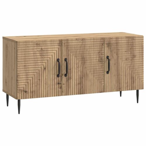vidaXL Meuble TV Chêne artisanal 99 x 34,5 x 50 cm Bois d'ingénierie