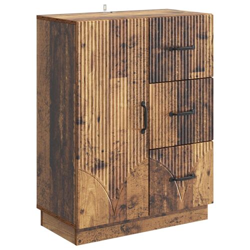 vidaXL Buffet Bois ancien 66 x 34,5 x 87 cm Bois d'ingénierie