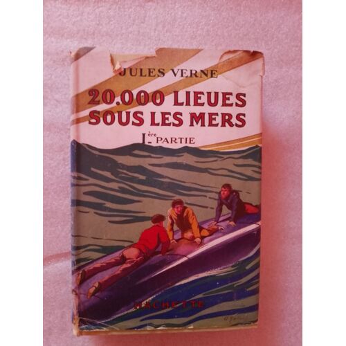 20.000 Lieues Sous Les Mers, 1ère Partie - J. Verne - Hachette, 1952