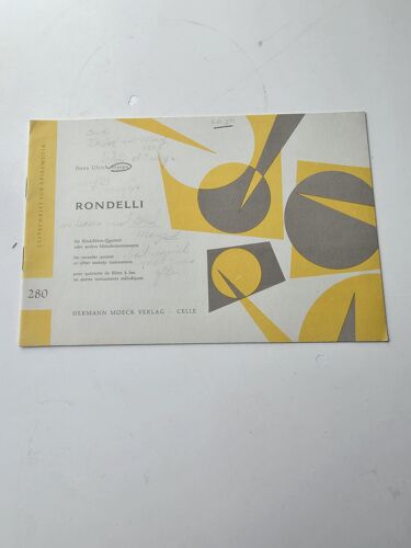 Hans Ulrich Staps - Rondelli - Für Blockflöten-Quintett - Pour Quintette De Flûtes À Bec - Ed. Moeck -